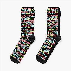 The River - Bruce Springsteen (lyrics) v.4 Socks