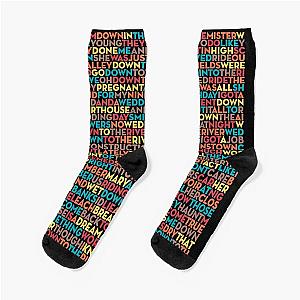 The River - Bruce Springsteen (lyrics) v.5 Socks