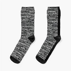 Born To Run - Bruce Springsteen (lyrics) v.2 Socks