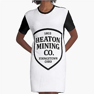 of I-d Rather Be Listening to Bruce  Fitted Scoop  Graphic T-Shirt Dress