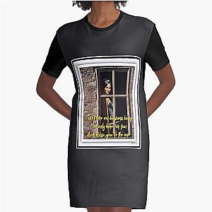 Bruce Lyrics Rosalita 1 Graphic T-Shirt Dress