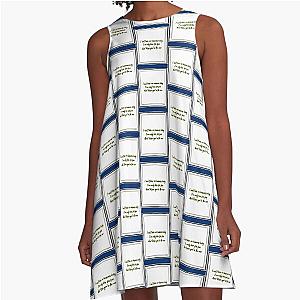 Bruce Lyrics Rosalita 2 A-Line Dress