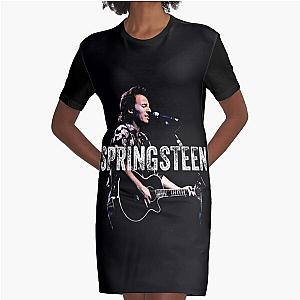 BRUCE SPRINGSTEEN Graphic T-Shirt Dress