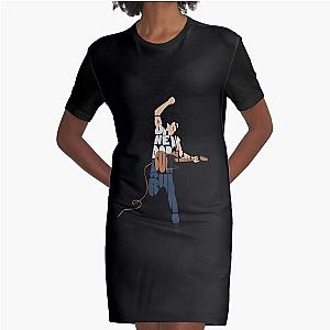 bruce springsteen typography art inspirowl design transparent	 Graphic T-Shirt Dress