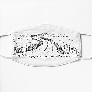 Bruce Springsteen - Thunder Road Lyrics Flat Mask