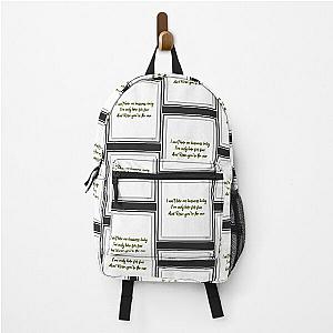 Bruce Lyrics Rosalita 2 Backpack