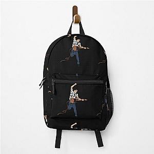 bruce springsteen typography art inspirowl design transparent	 Backpack