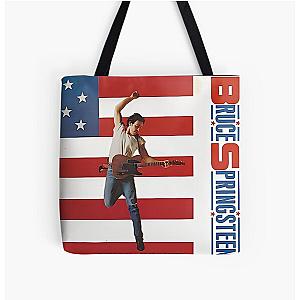  Bruce Springsteen All Over Print Tote Bag