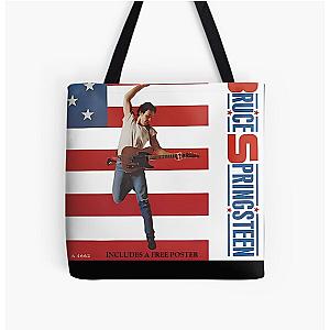 Ancient Bruce Springsteen All Over Print Tote Bag