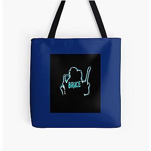 Bruce Graphic  All Over Print Tote Bag