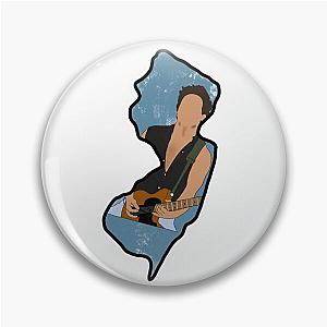 Bruce Springsteen New Jersey Pin