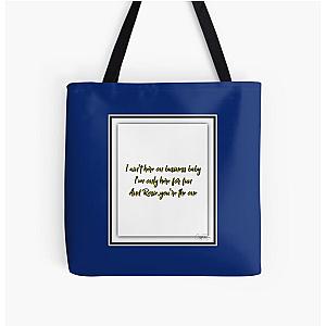 Bruce Lyrics Rosalita 2 All Over Print Tote Bag