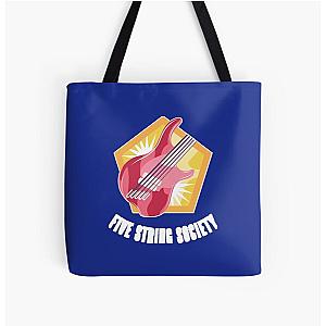 Funny Rockstar Guitar Teacher Bruce All Over Print Tote Bag