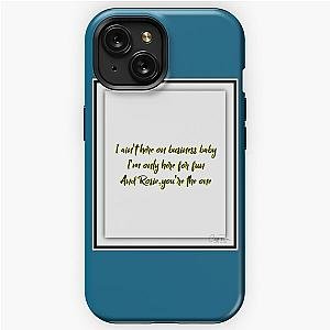 Bruce Lyrics Rosalita 2 iPhone Tough Case