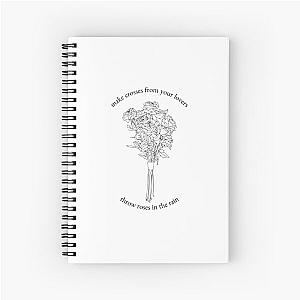 Bruce Springsteen - Thunder Road Lyrics Spiral Notebook