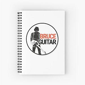 Bruce Guitarist Spiral Notebook