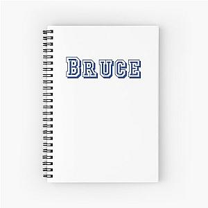 Bruce Spiral Notebook