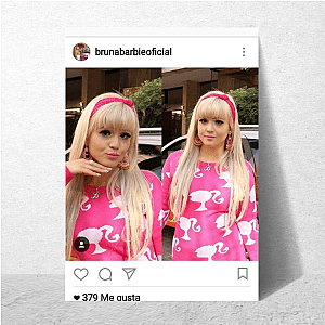 Bruna Barbie Real Life Barbie Doll Bruna Barbie Posters
