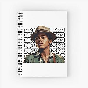 Bruno mars 3 Spiral Notebook