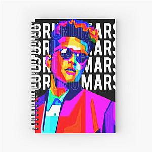 Bruno Mars tour Spiral Notebook