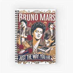 Bruno mars Graphic Spiral Notebook