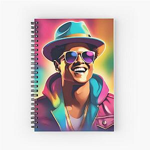 Bruno Mars - Premium, High Quality Spiral Notebook