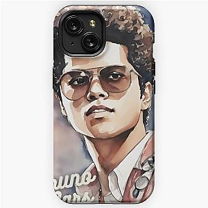 Bruno Mars Watercolor Unique Fan Art iPhone Tough Case