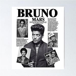 Bruno Mars Pop Music Concert 2023 Poster