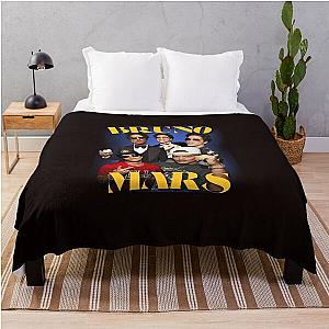 Bruno Mars Design Throw Blanket