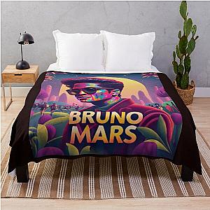 Bruno Mars in HD-Bruno Mars Throw Blanket