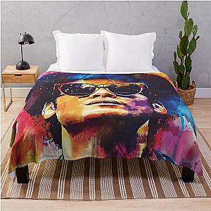 [New] Bruno Mars Special E Throw Blanket