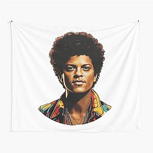 Bruno Mars Sticker Tapestry