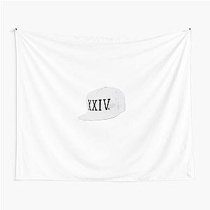 XXIV Bruno Mars iconic hat sticker Tapestry