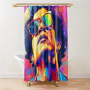 Bruno Mars Colorful C Shower Curtain