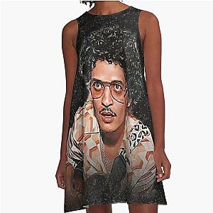 Bruno Mars guitar A-Line Dress