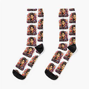 Bruno Mars Sticker Socks