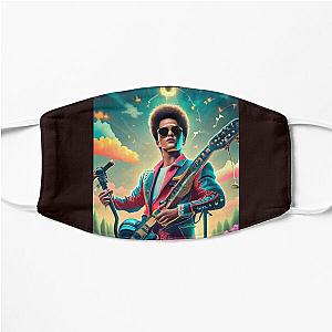 Bruno Mars with his Colorful Guitar-Bruno Mars Flat Mask