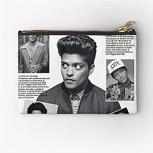 Bruno Mars Pop Music Concert 2023 Zipper Pouch