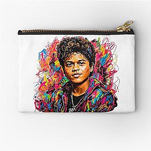 Bruno Mars Sticker Zipper Pouch