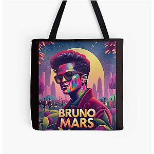 Bruno Mars in HD-Bruno Mars All Over Print Tote Bag