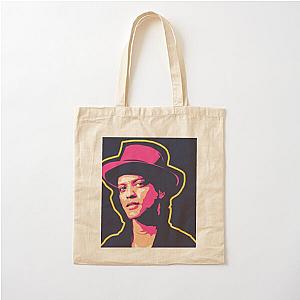 bruno mars art, bruno mars hat Cotton Tote Bag