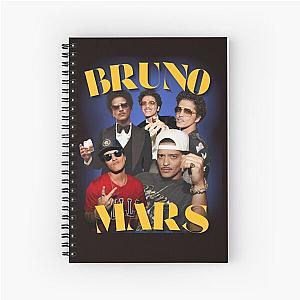 Bruno Mars Design Spiral Notebook