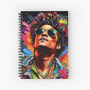 [Premium] Bruno mars artzaaany D Spiral Notebook