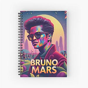 Bruno Mars in HD-Bruno Mars Spiral Notebook