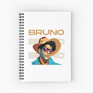 BRUNO MARS PORTRAIT Spiral Notebook