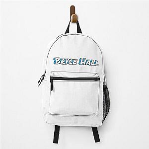 Bryce Hall name shadow design - blue Backpack