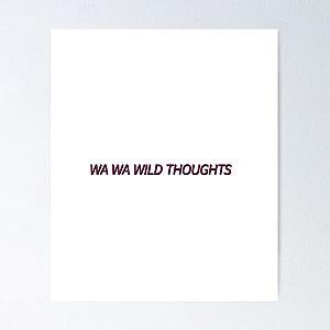 wild thoughts Long  Poster RB1211