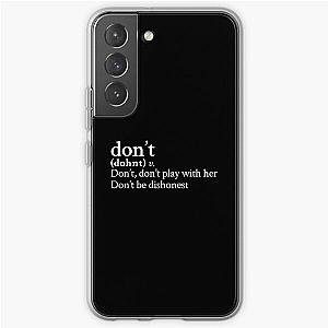 Don t by Bryson Tiller Stick The Song Samsung Galaxy Soft Case RB1412