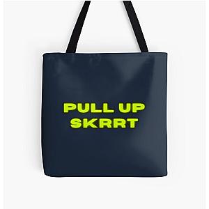 Bryson Tiller Lyrics  Pull up SKRRT   All Over Print Tote Bag RB1412