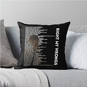 Bryson Tiller Throw Pillow RB1412